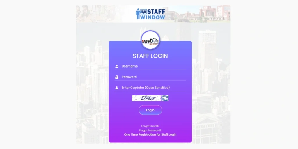 Shala Darpan Login