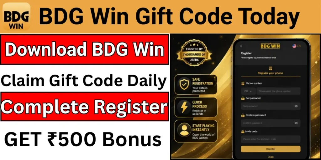 BDG Win Gift Code